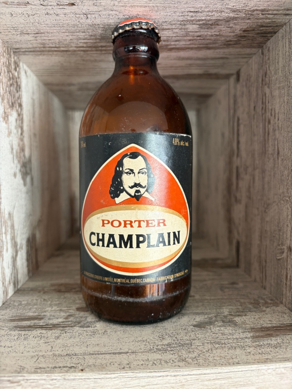 Porter Champlain Empty Beer Bottle Vintage